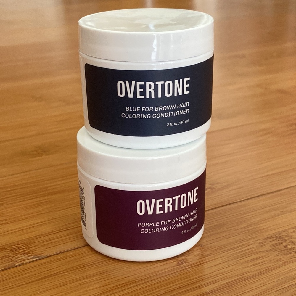 Overtone Blue and Purple for Brown Hair